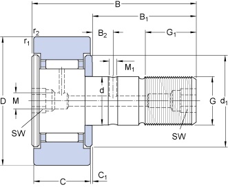 Bearing KR 80 XB