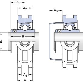 Bearing TUWK 35 LTHR