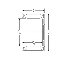 Bearing DLF 25 16