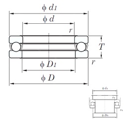 Bearing 51202