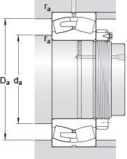 Bearing 232/850 CAF/W33