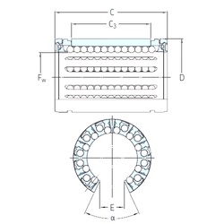 Bearing LBHT 25 A-2LS