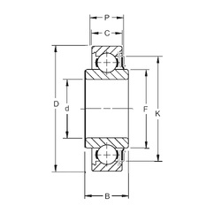 Bearing 206KR7