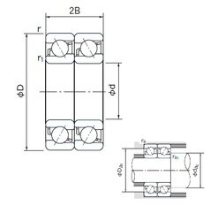 Bearing 7320DT