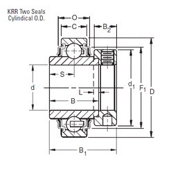Bearing 1104KRR