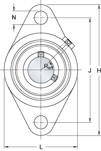 Bearing FYTWR 25 YTHR