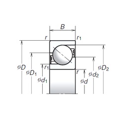 Bearing 100TAC03CMC