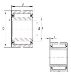 Bearing NKI90/26-XL
