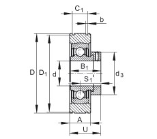 Bearing PE20