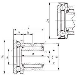 Bearing NAXI 6040Z