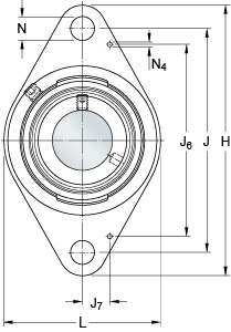 Bearing FYTB 1.1/2 WDW