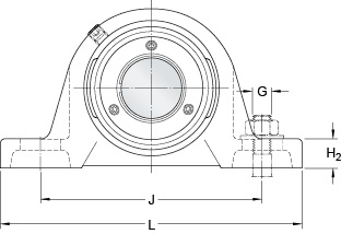 Bearing SY 1.7/16 LDW