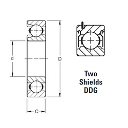 Bearing 208WDDG