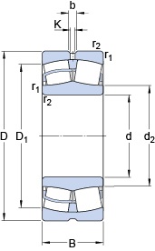 Bearing 22324 CCJA/W33VA406